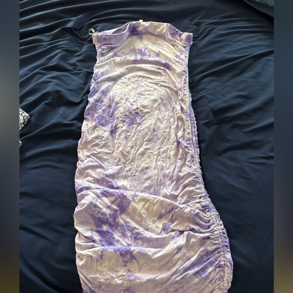 Purple tub top dress.